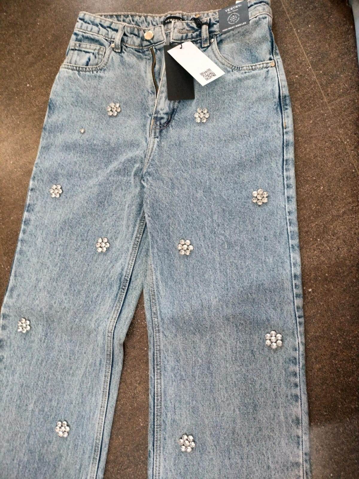 Rhinestone Star Jeans - GPLT