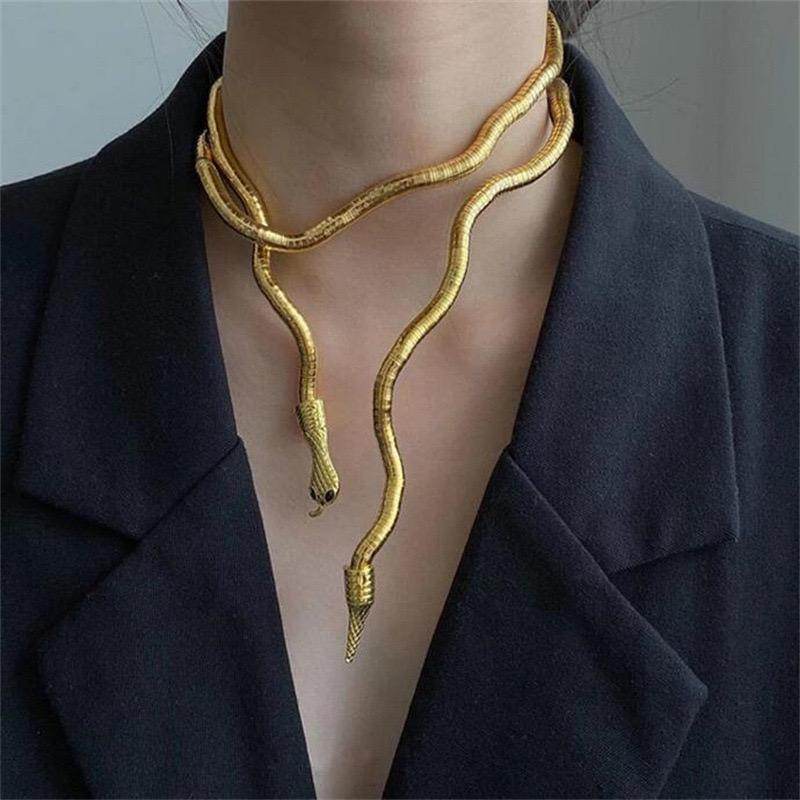 Bendable Snake Necklace - GPLT
