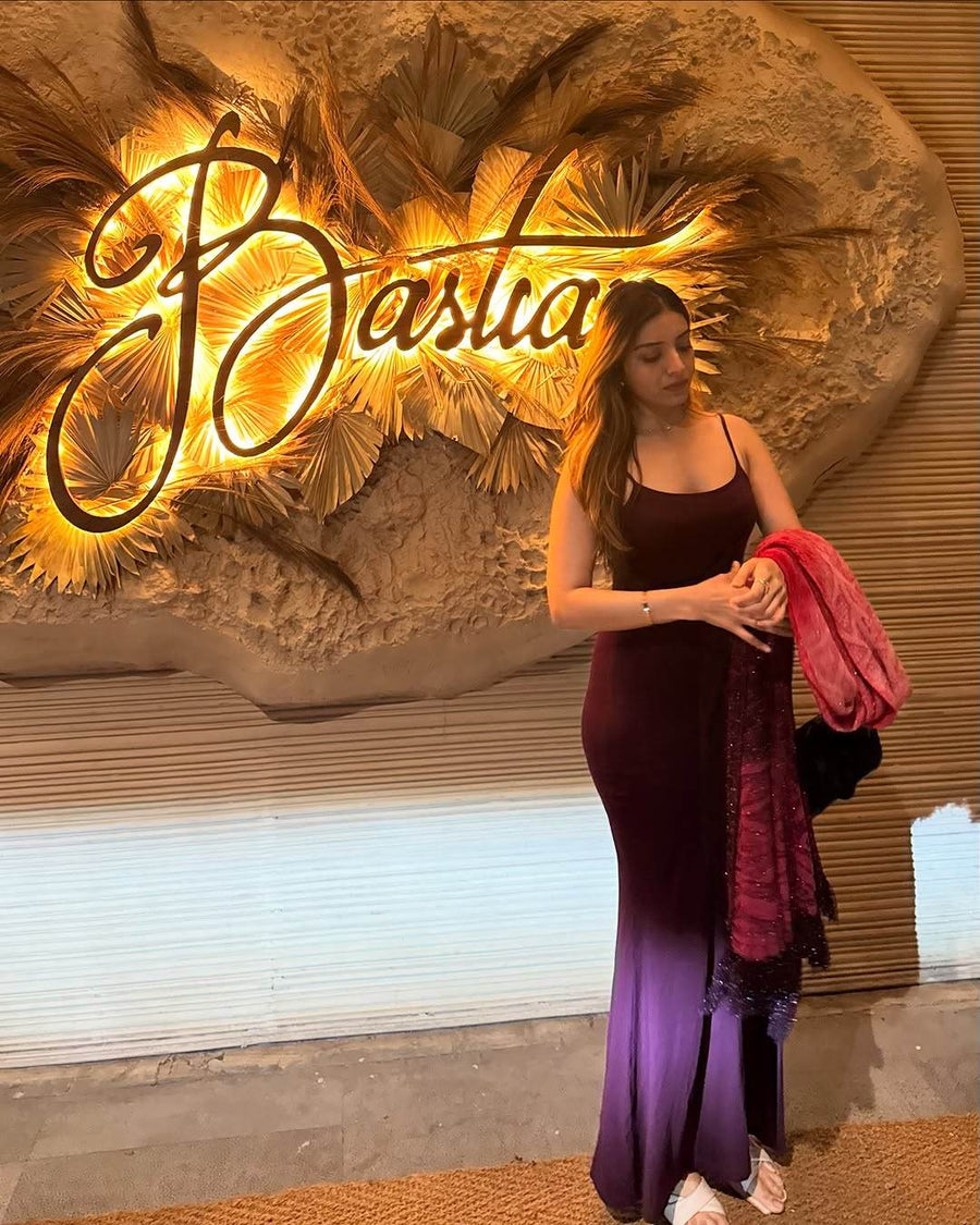 Wine Party Dress - GPLT