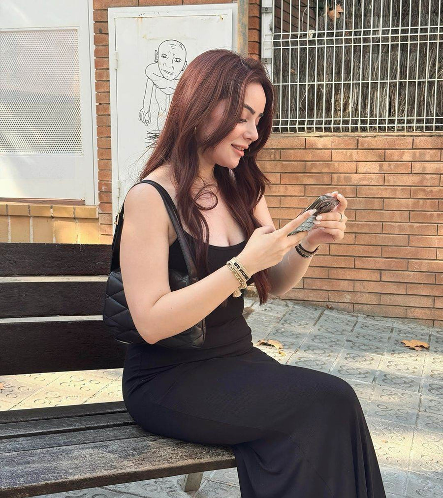 Black Slip Dress - GPLT