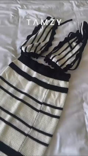 Black and white Coord Set