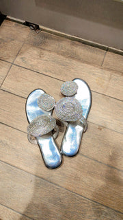 Rhinestone Party Sandals
