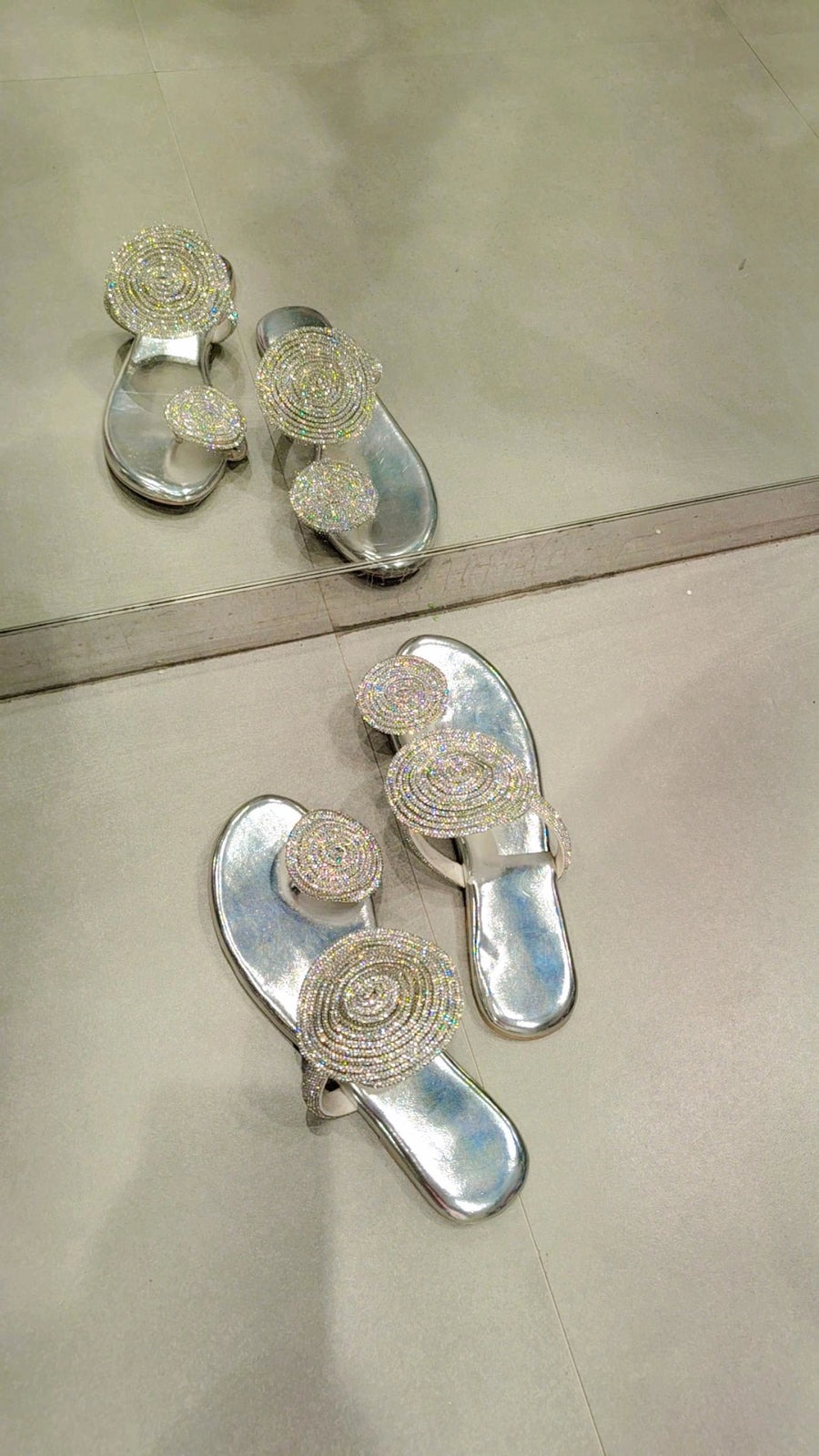 Rhinestone Party Sandals