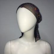 Shiny Rhinestone Mesh Hat