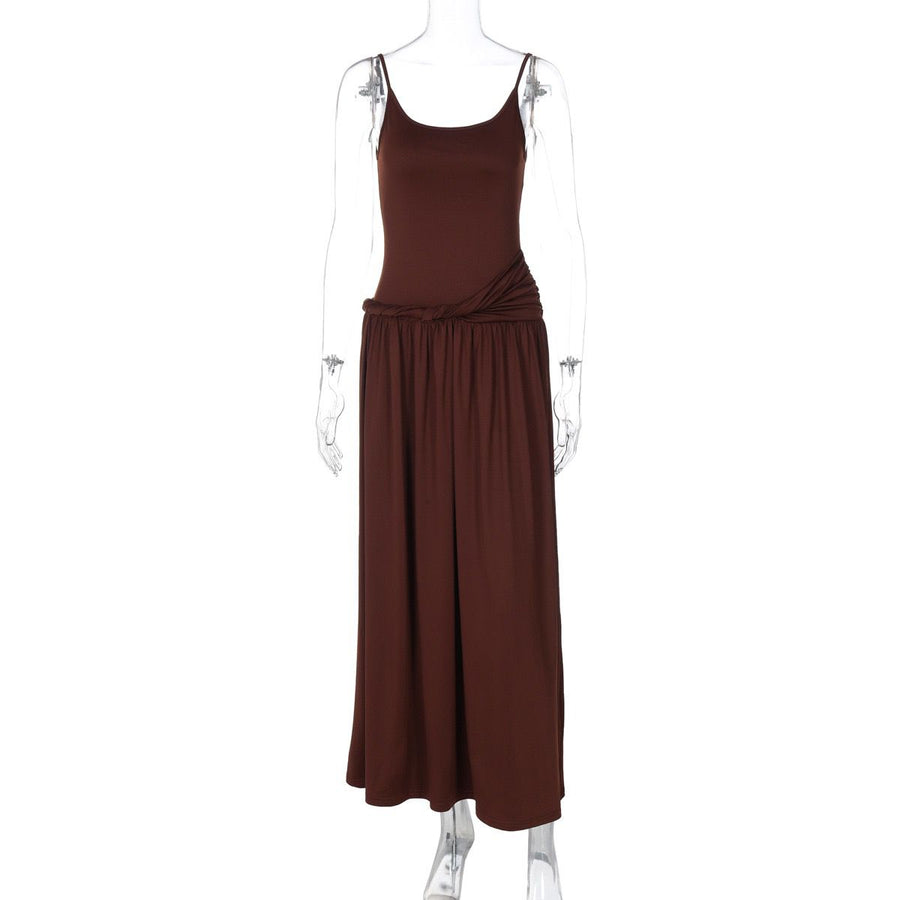 Choclate Maxi Dress