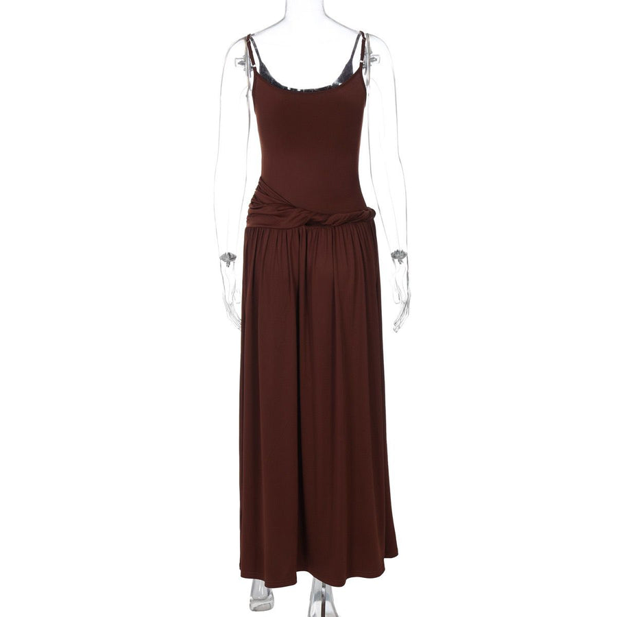 Choclate Maxi Dress