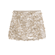 Champagne Sequin Skirt - GPLT