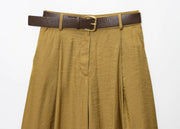 Summer Vintage High Waist Trousers