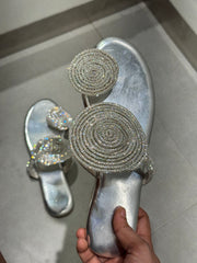 Rhinestone Party Sandals - GPLT