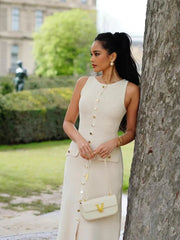 Classic sleeveless Dress