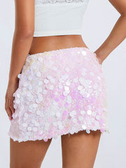 Pink Sequin Skirt - GPLT