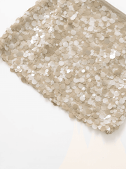 Champagne Sequin Skirt - GPLT