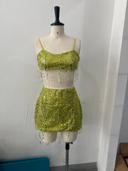 Glittering tropical set