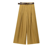 Summer Vintage High Waist Trousers