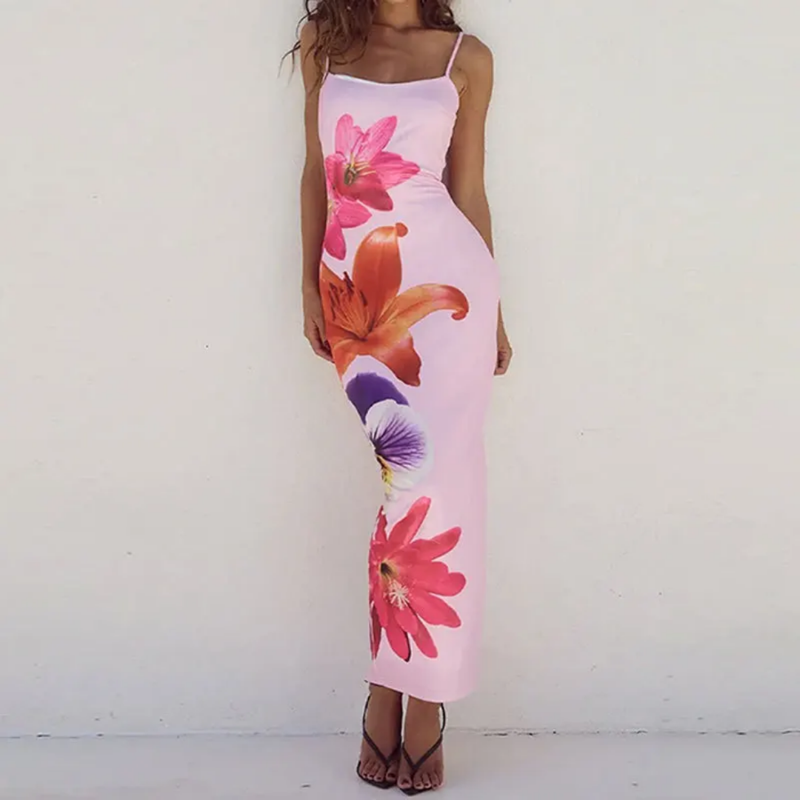 Printed Bodycon Dress