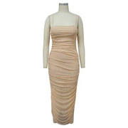 Moni Dress Beige