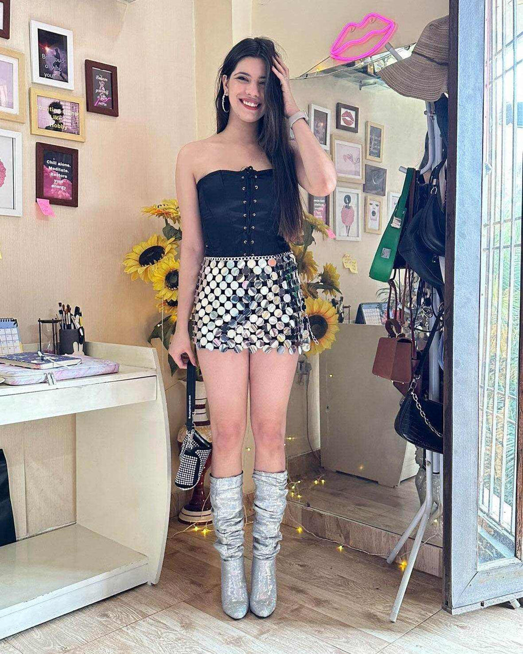 Silver Coin Skirt – GPLT