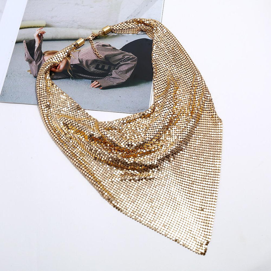 Rhinestone Scarf