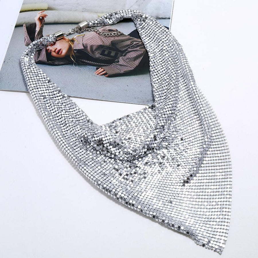 Rhinestone Scarf