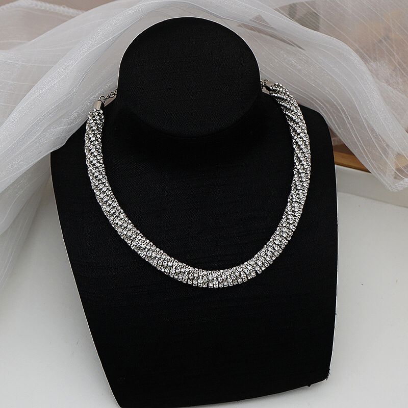 Rhinestone Neckpiece