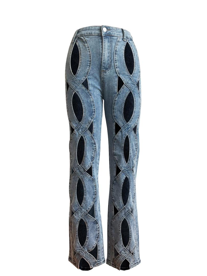 Cutout Jeans