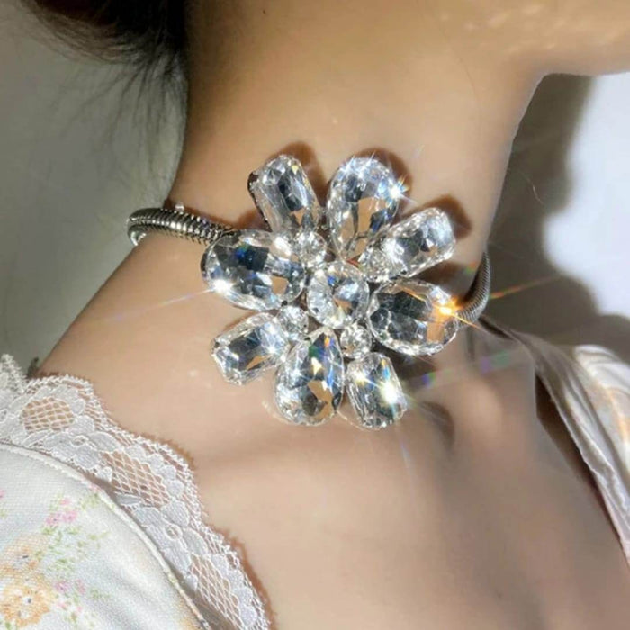 Crystal Rhinestone Choker