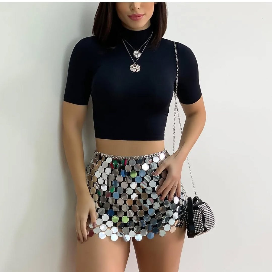 Silver Coin Skirt