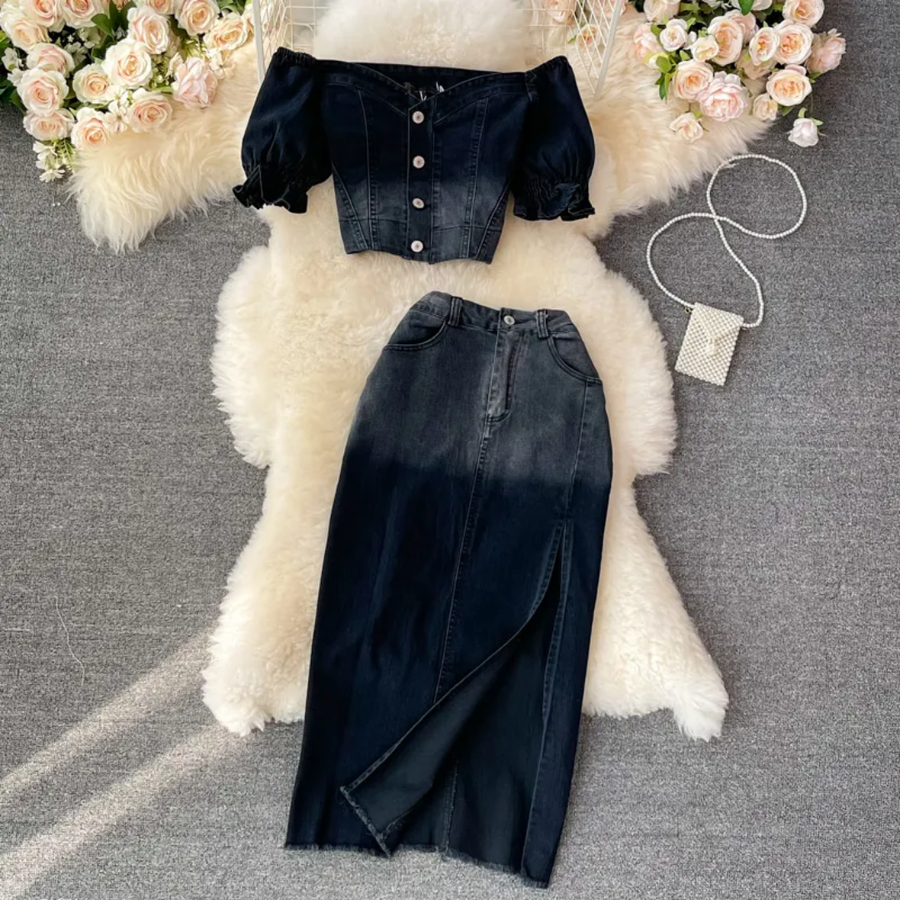 Summer Autumn Coord set