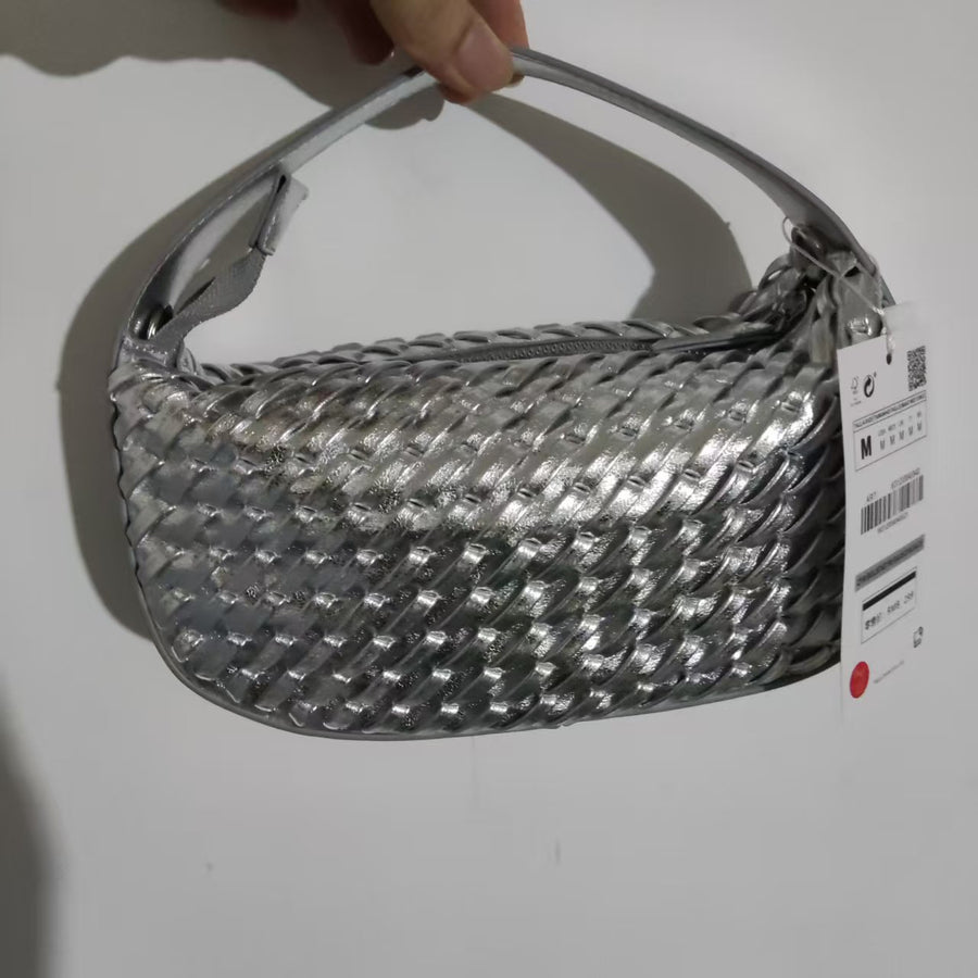 Silver handled Bag for women