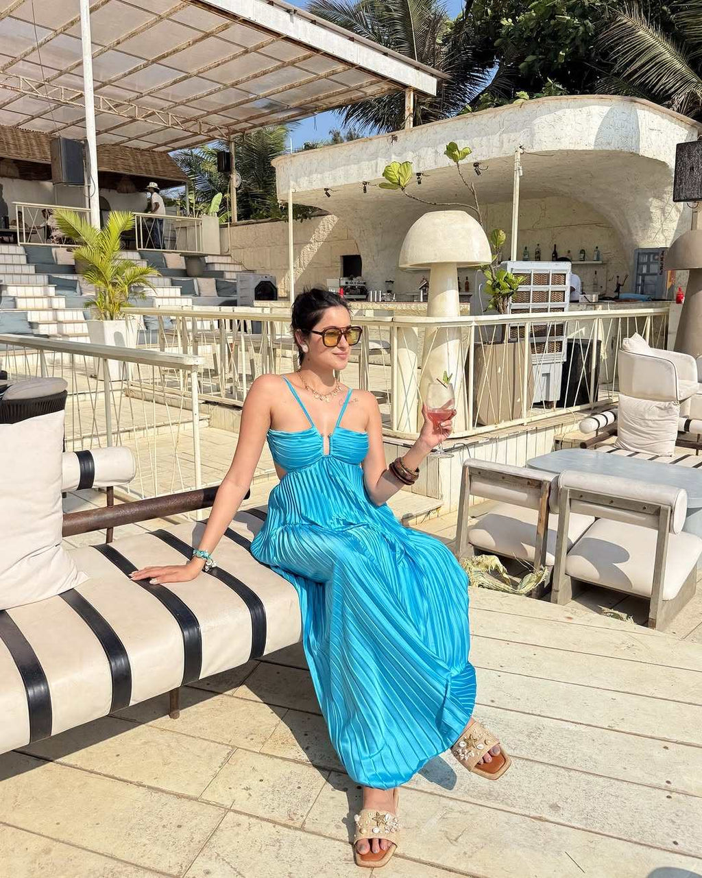 Pleated Maxi Dress – GPLT