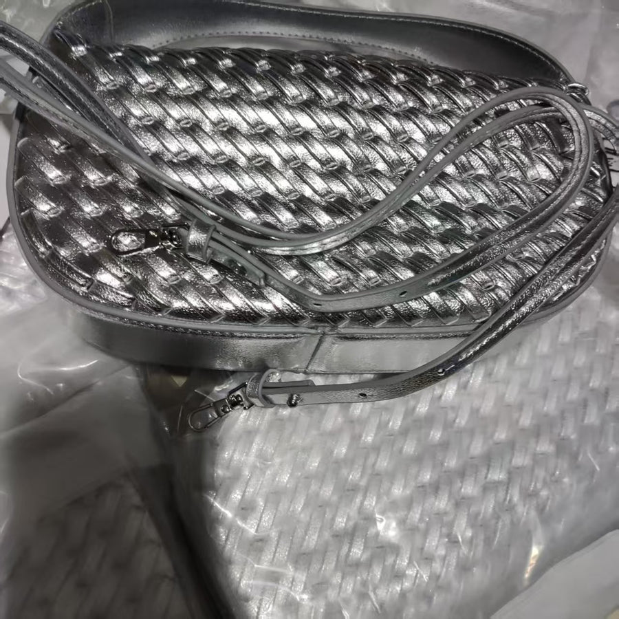 Silver handled Bag for women