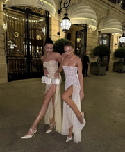 Twinkling Tea-Length Dress