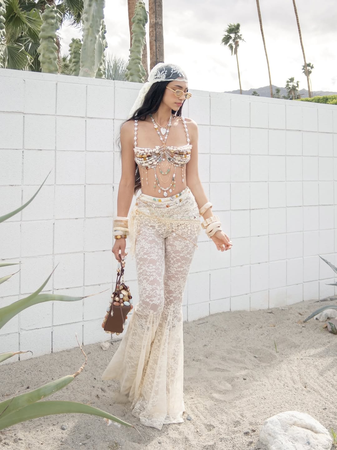 Coachella Bead Top