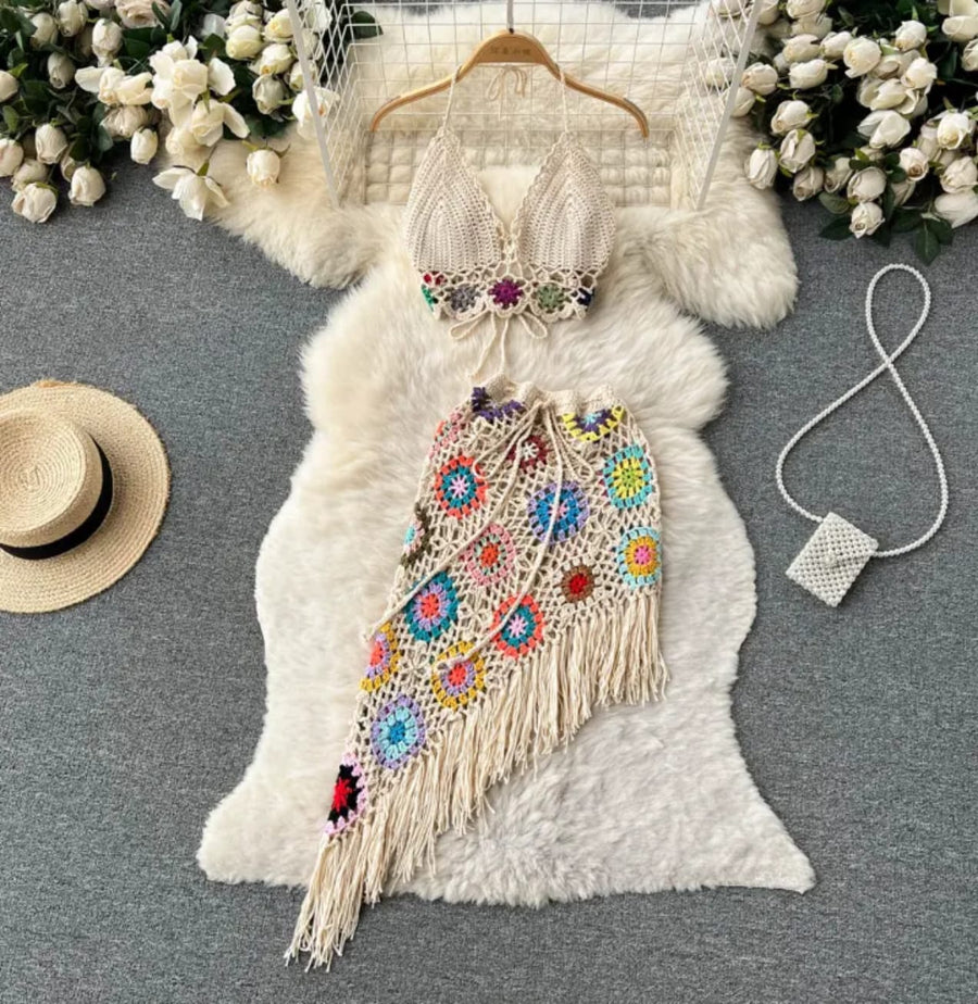 Crochet Beach Coord Set