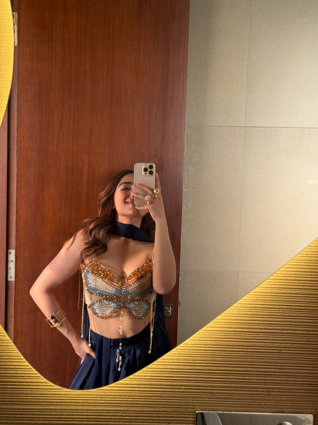 Pearl Butterfly Top