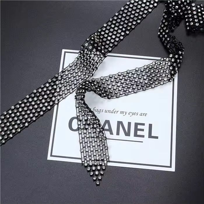 Rhinestone Tie