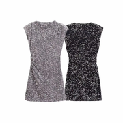 Sequined Sleeveless Dress