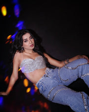 Rhinestone Daisy Top