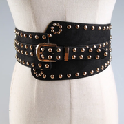 Leather waistband