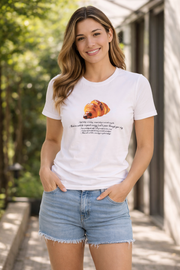 Croissant Chic T shirt