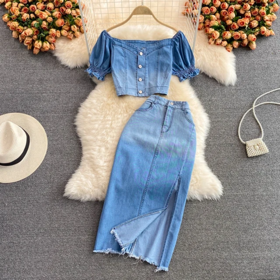 Summer Autumn Coord set
