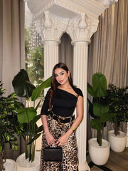 Leopard Print Trousers