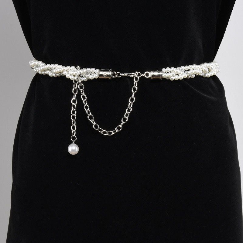 Pearl waist chain