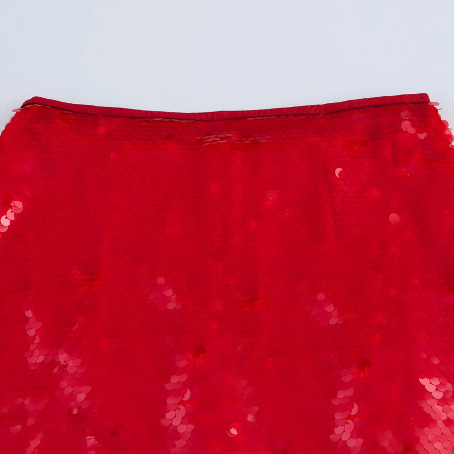 Glamorous Red Skirt