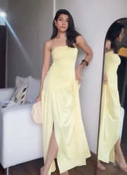Yellow Elegance Dress