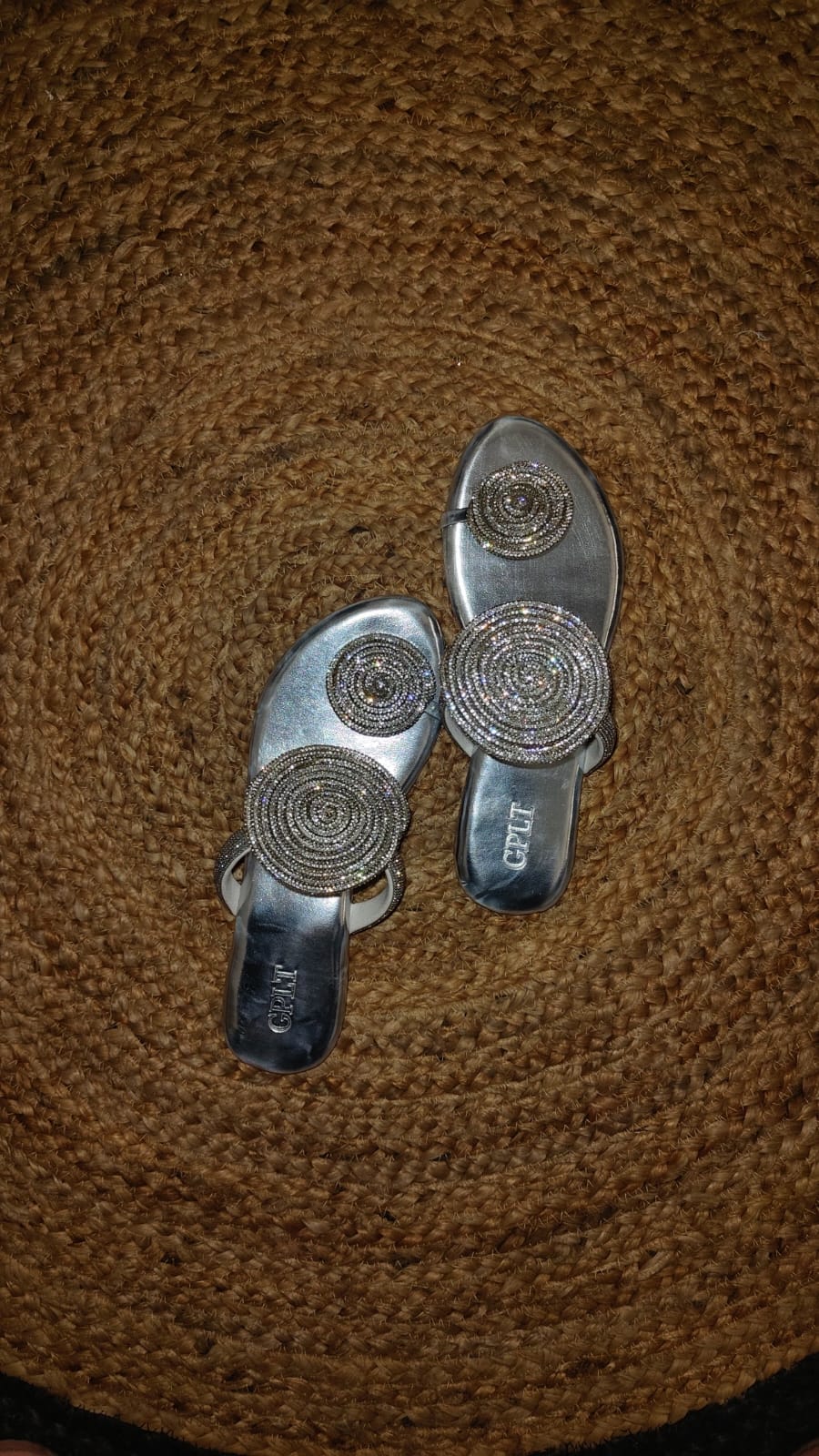 Rhinestone Party Sandals