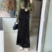 Velvet Sequined Long Skirts