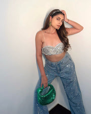 Rhinestone Daisy Top