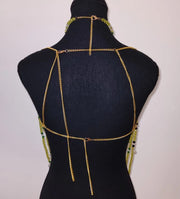 Green pearl Bralette