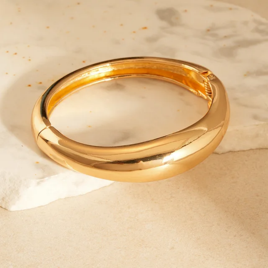 Simple Gold Bracelet